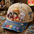 OP Celebrate 30 Years Of Legend - Personalized Classic Cap, Gift For Anime Fans