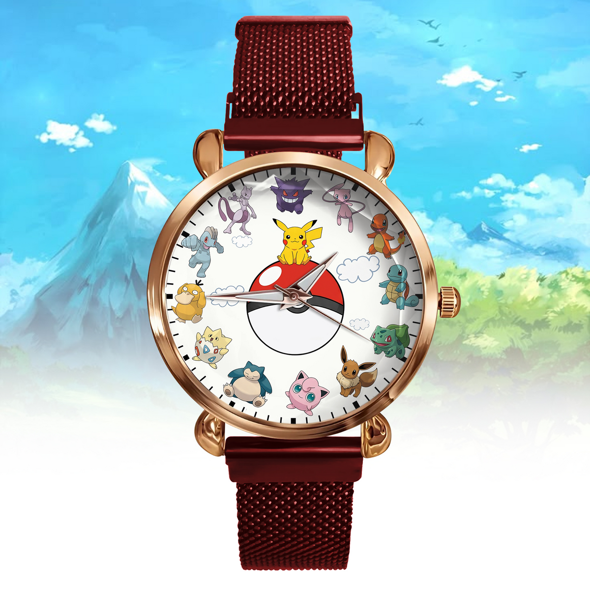 Cute Monsters - Personalized Monster Trainer Women Hand Watch