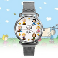 Classic Comic Friends - Personalized Puppy Women Hand Watch
