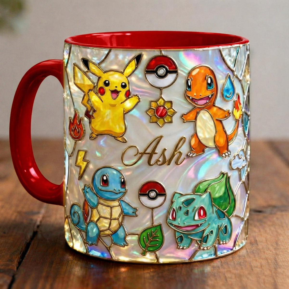 Cute Monster Friends - Personalized Monster Trainer Accent Mug