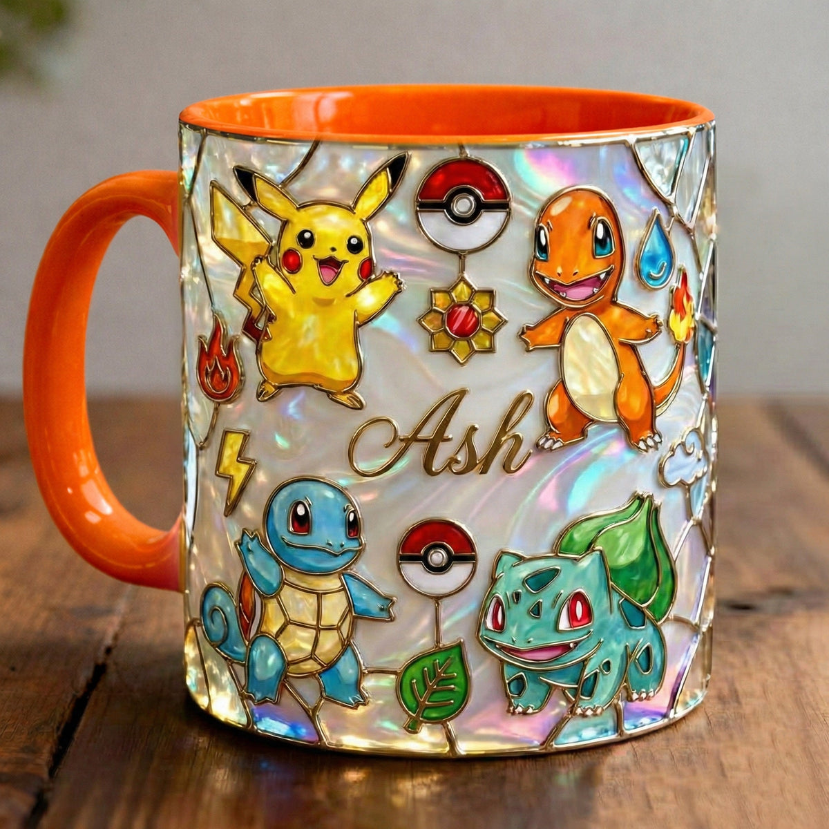 Cute Monster Friends - Personalized Monster Trainer Accent Mug