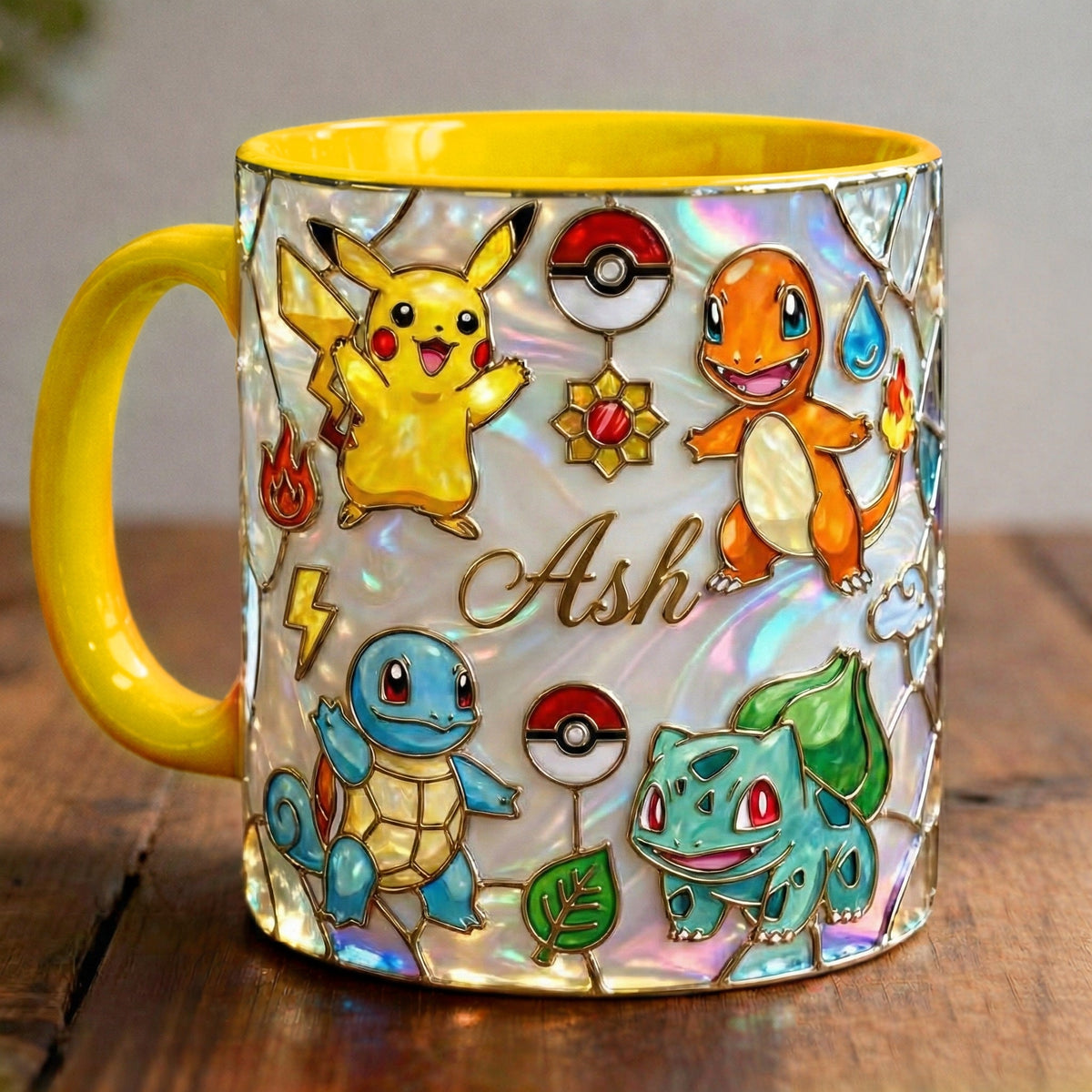 Cute Monster Friends - Personalized Monster Trainer Accent Mug