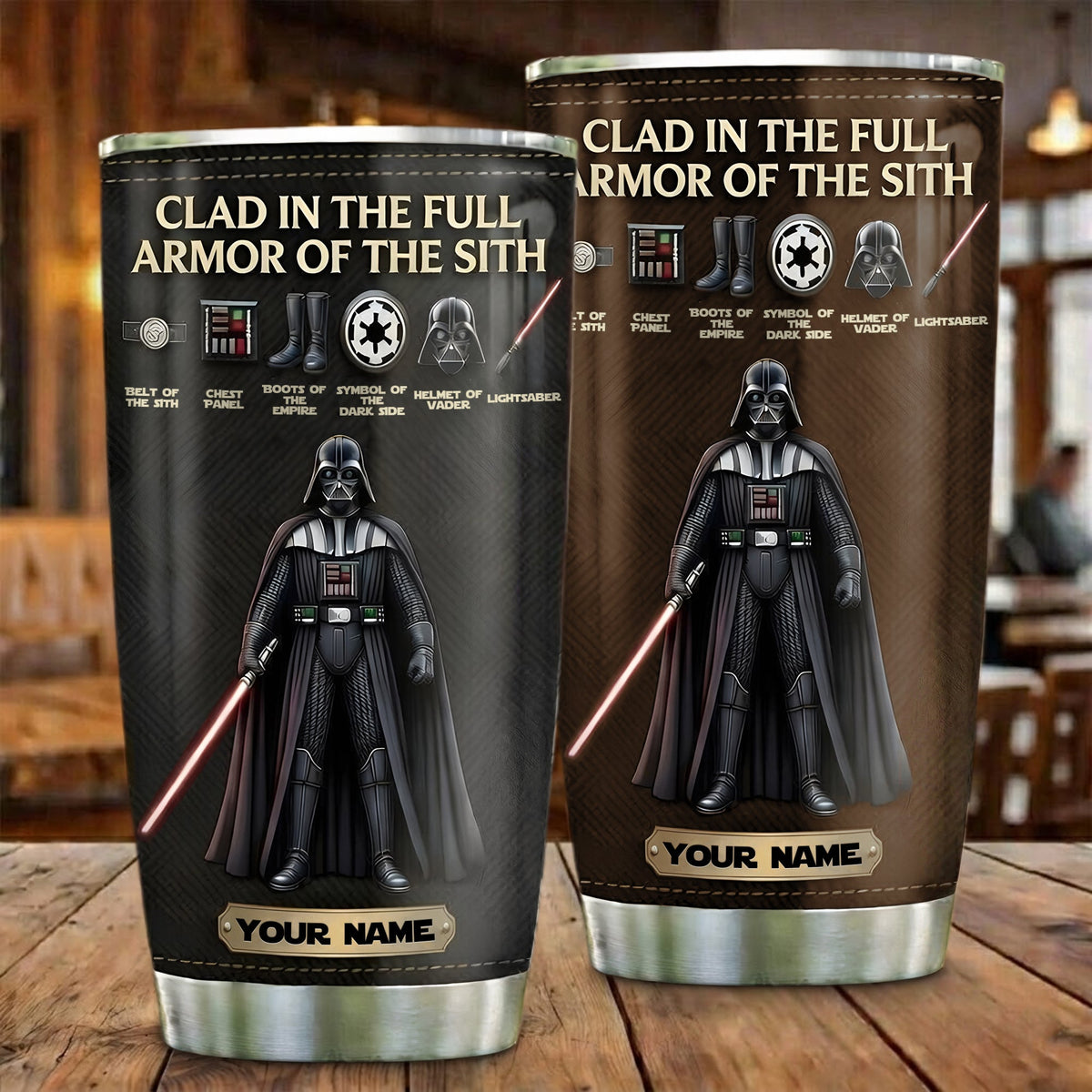Dark Empire - Personalized The Force Tumbler