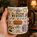 Best Friends Coffee Mug – 90s Sitcom Memories Gift