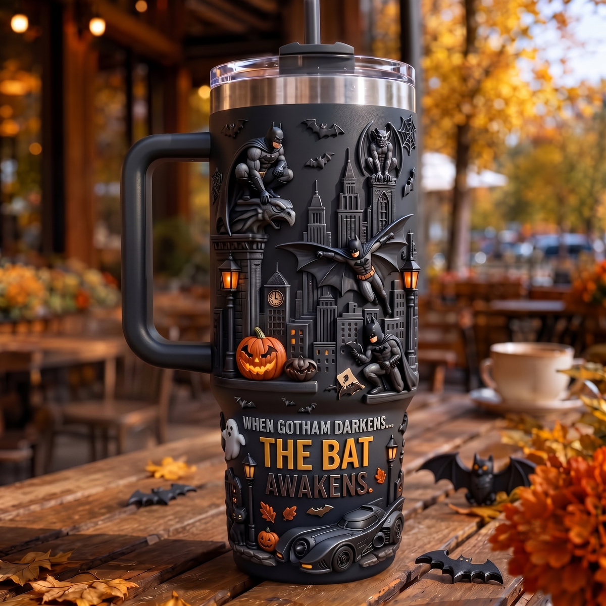 Night Guardian Halloween - Dark Knight Insulated Tumbler
