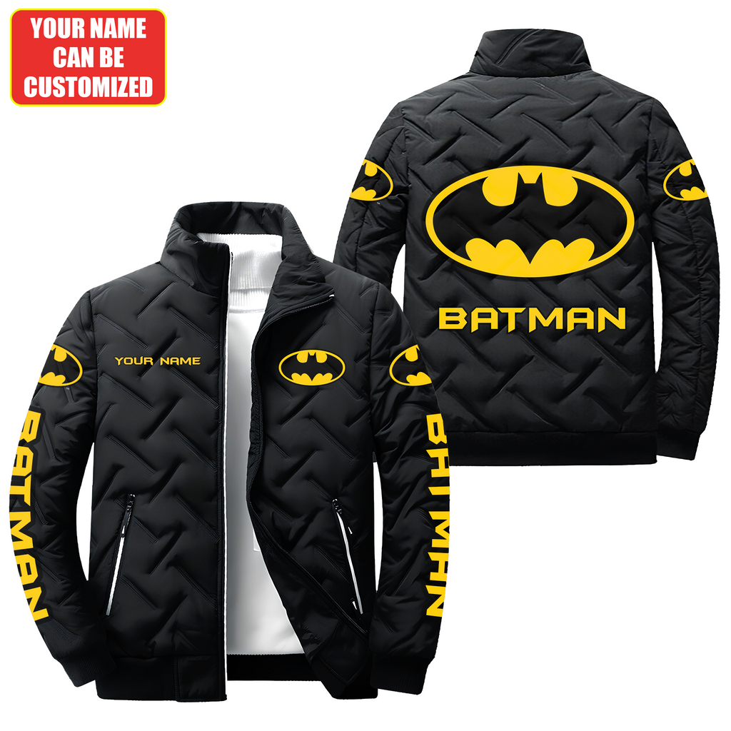 Dark Knight - Personalized Hero Puffer Jacket