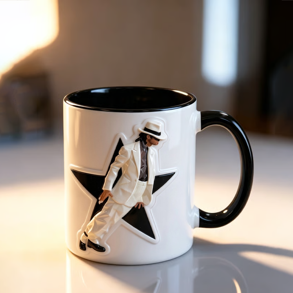 Retro Pop Music Legend Coffee Mug