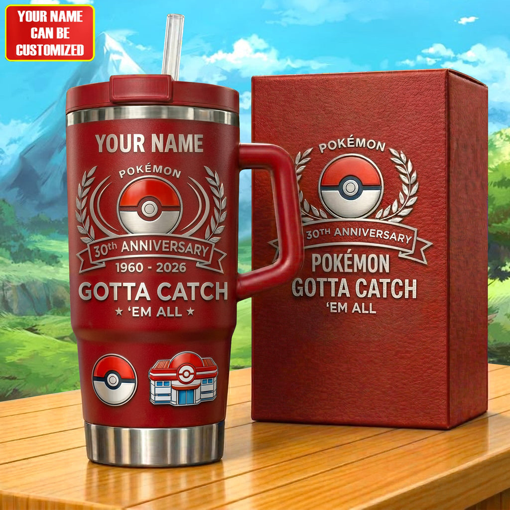 Monster Catcher - Personalized Monster Trainer Insulated Tumbler