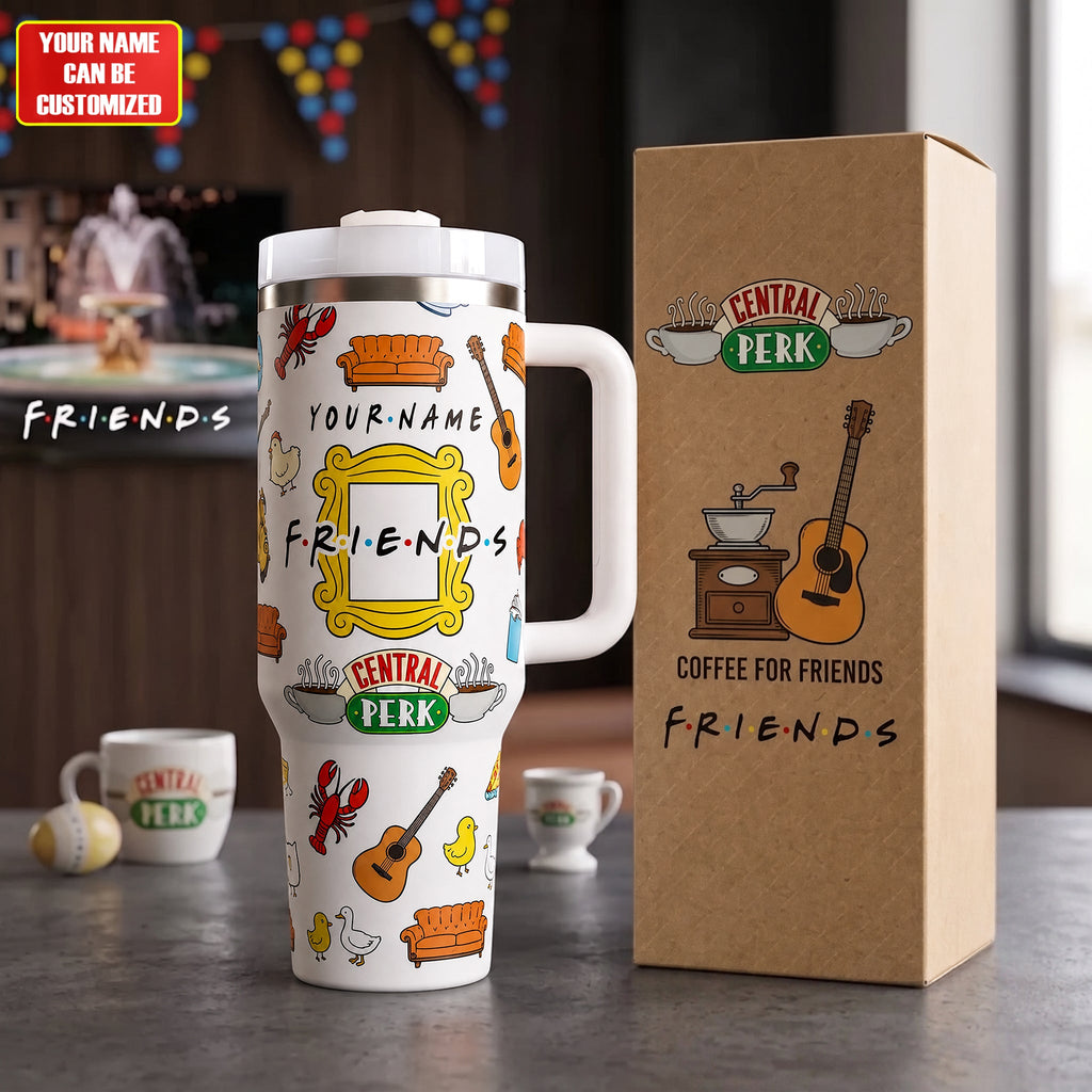Retro Sitcom v4 Insulated Tumbler, Classic TV Show Inspired Tumbler