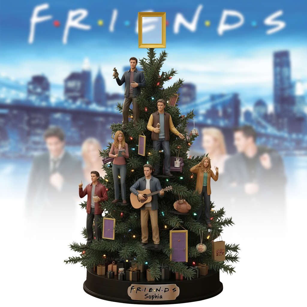 Central Perk - Personalized Christmas Custom Shaped Acrylic Plaque