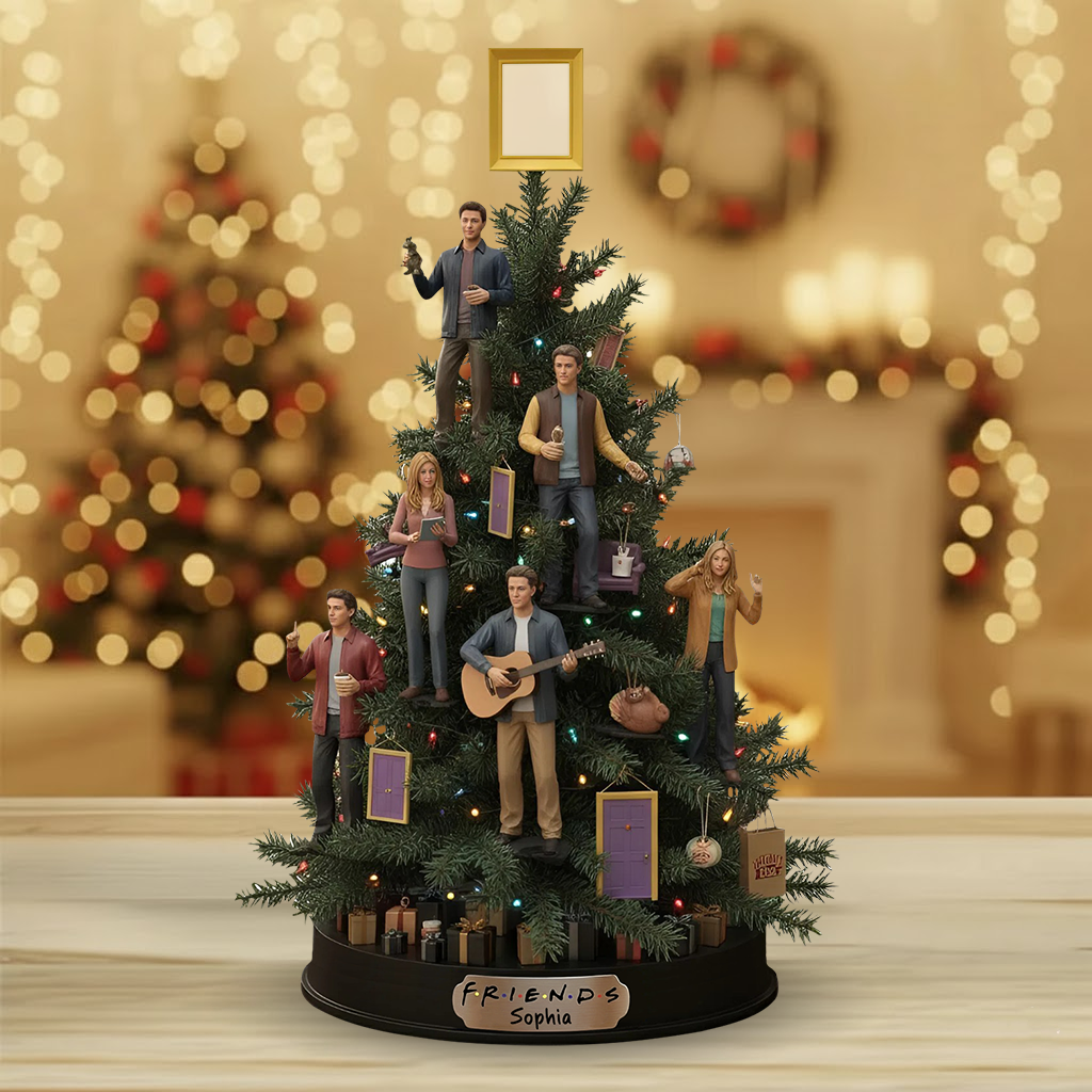 Central Perk - Personalized Christmas Custom Shaped Acrylic Plaque