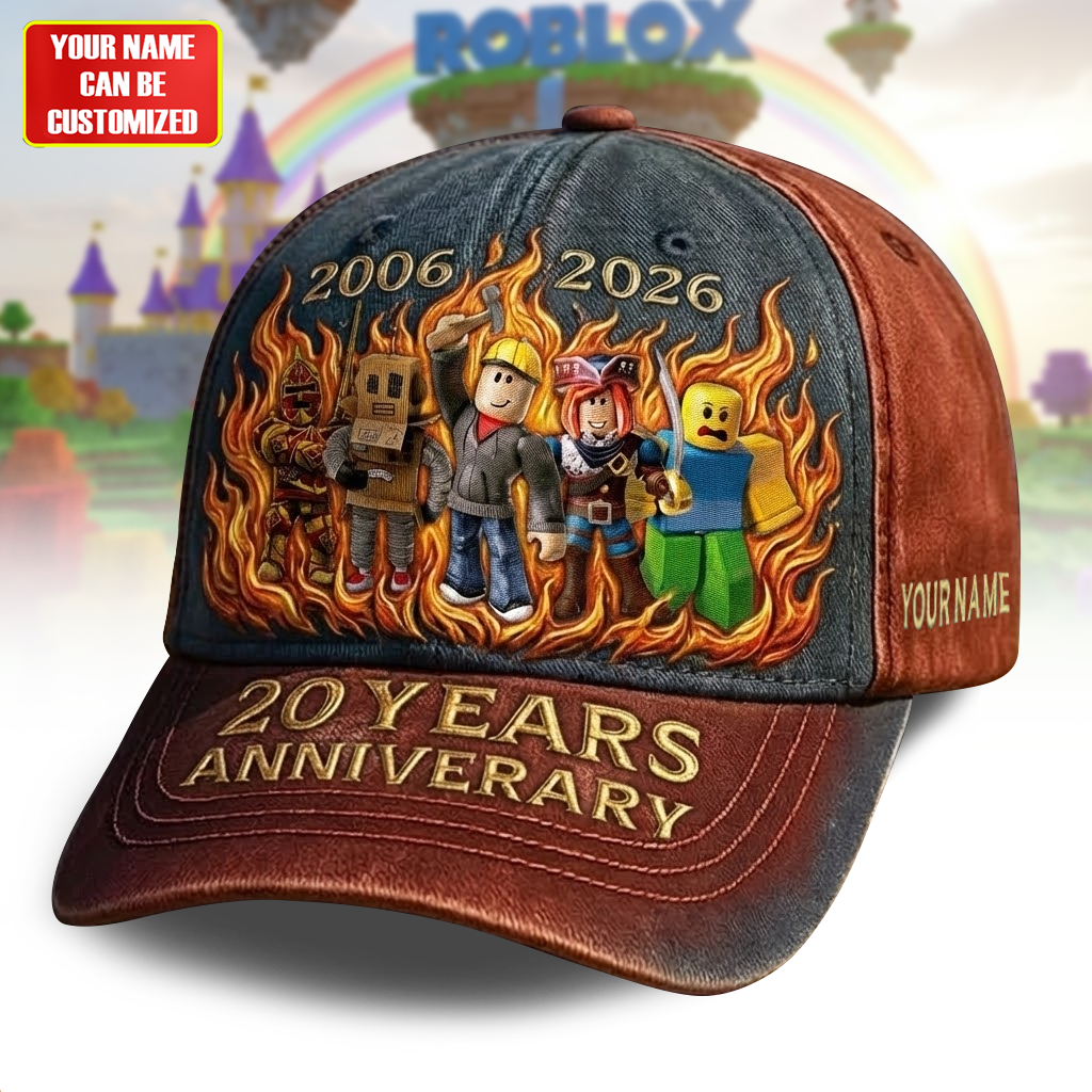 20 Years of Adventure – Personalized Gamer Custom Name Cap