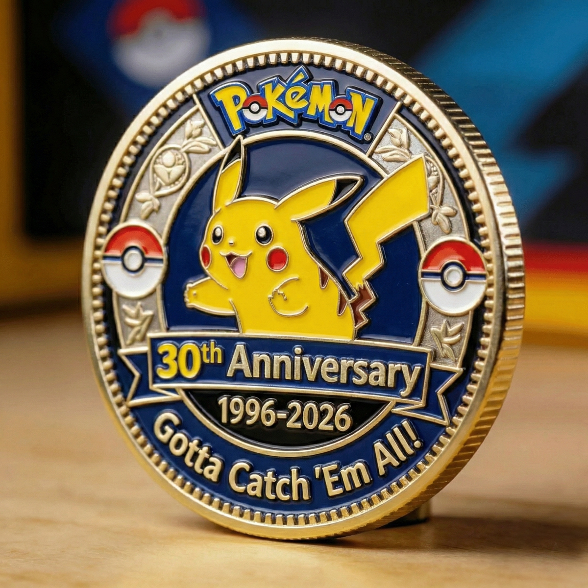 Monster Trainer 30th Anniversary Commemorative Coin – Collector Challenge Token