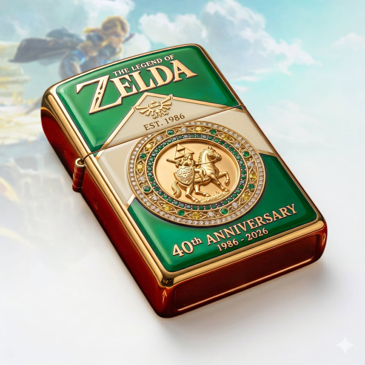 40th Anniversary - Fantasy Kingdom Zippo Lighter