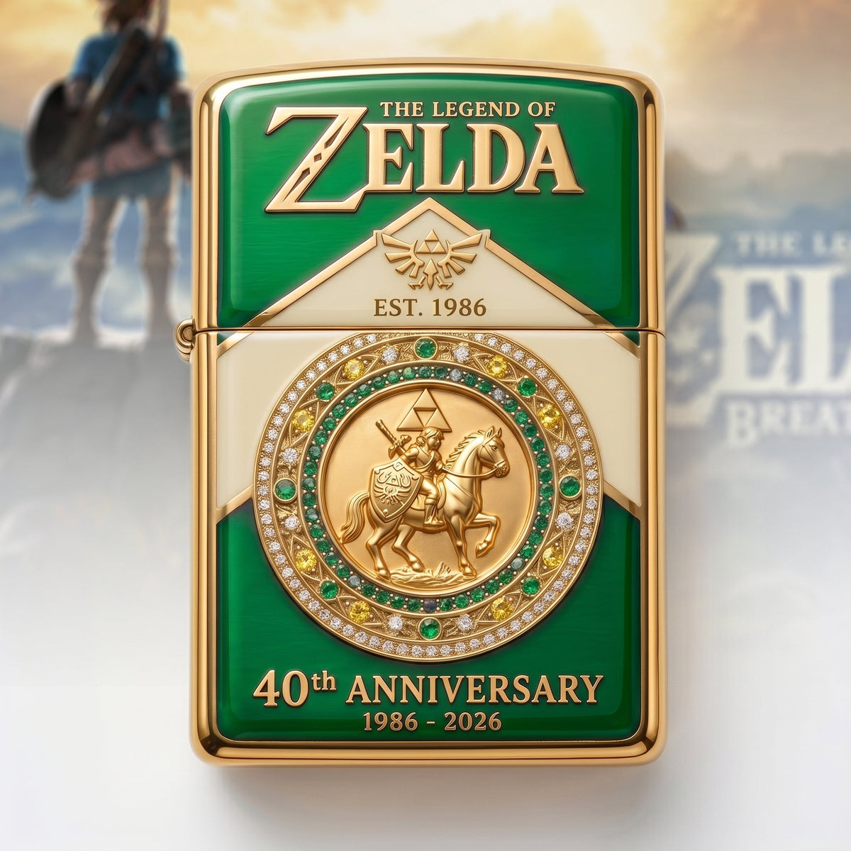 40th Anniversary - Fantasy Kingdom Zippo Lighter