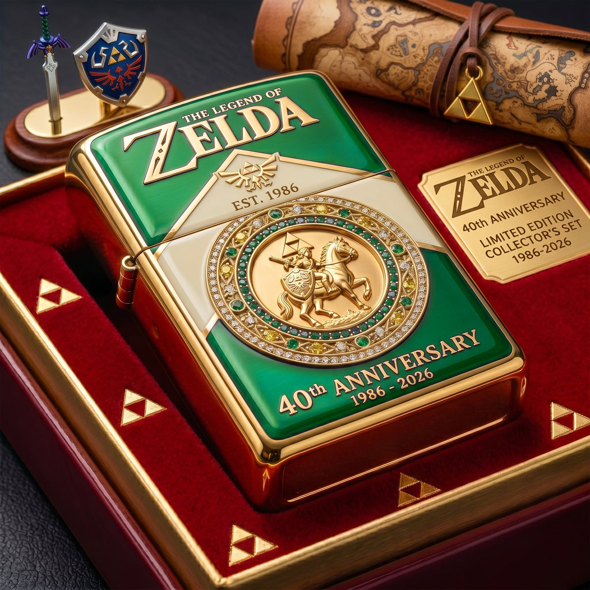 40th Anniversary - Fantasy Kingdom Zippo Lighter