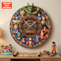 Legendary Balls - 3D Visual Effect Acrylic Wall Clock