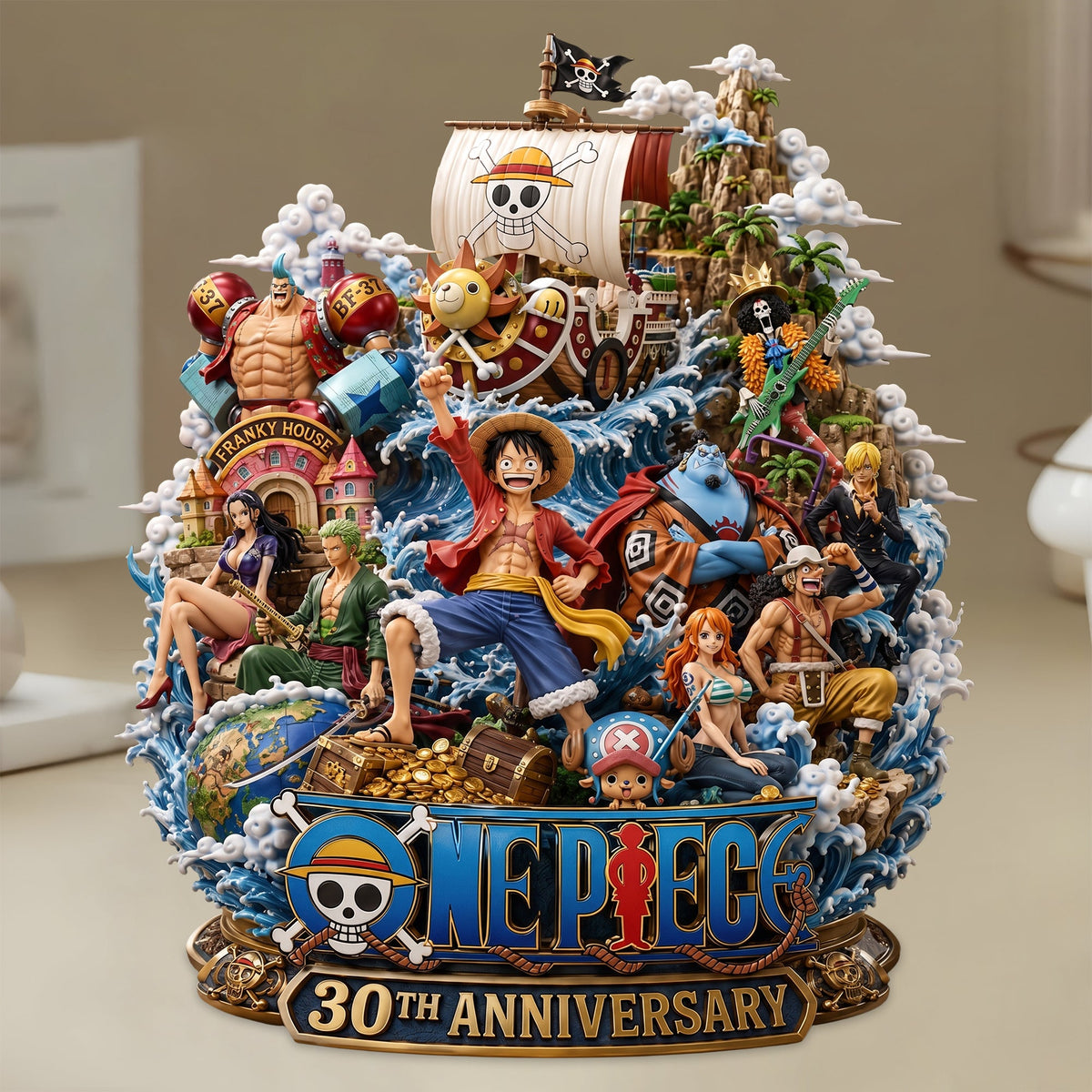 Pirate Anime 30th Anniversary - Personalized Anime Acrylic Plaque