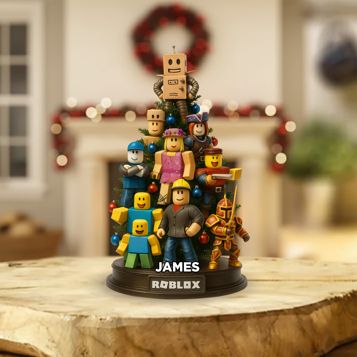 Build Your World - Personalized 3D Game Character Custom Shaped Acrylic Plaque