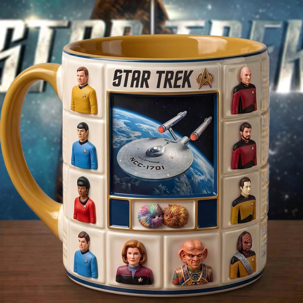 Cosmic Voyage Team Mug - Personalized Gift For Space Lovers