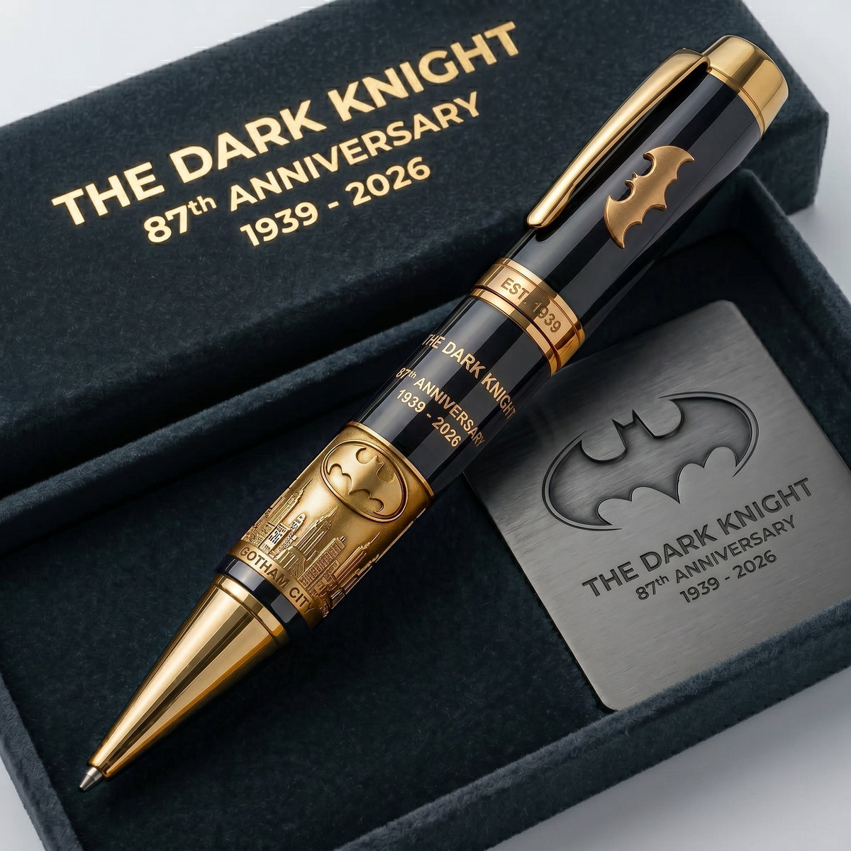 Night Vigilante - Personalized Bat Knight Collector Ballpoint Pen