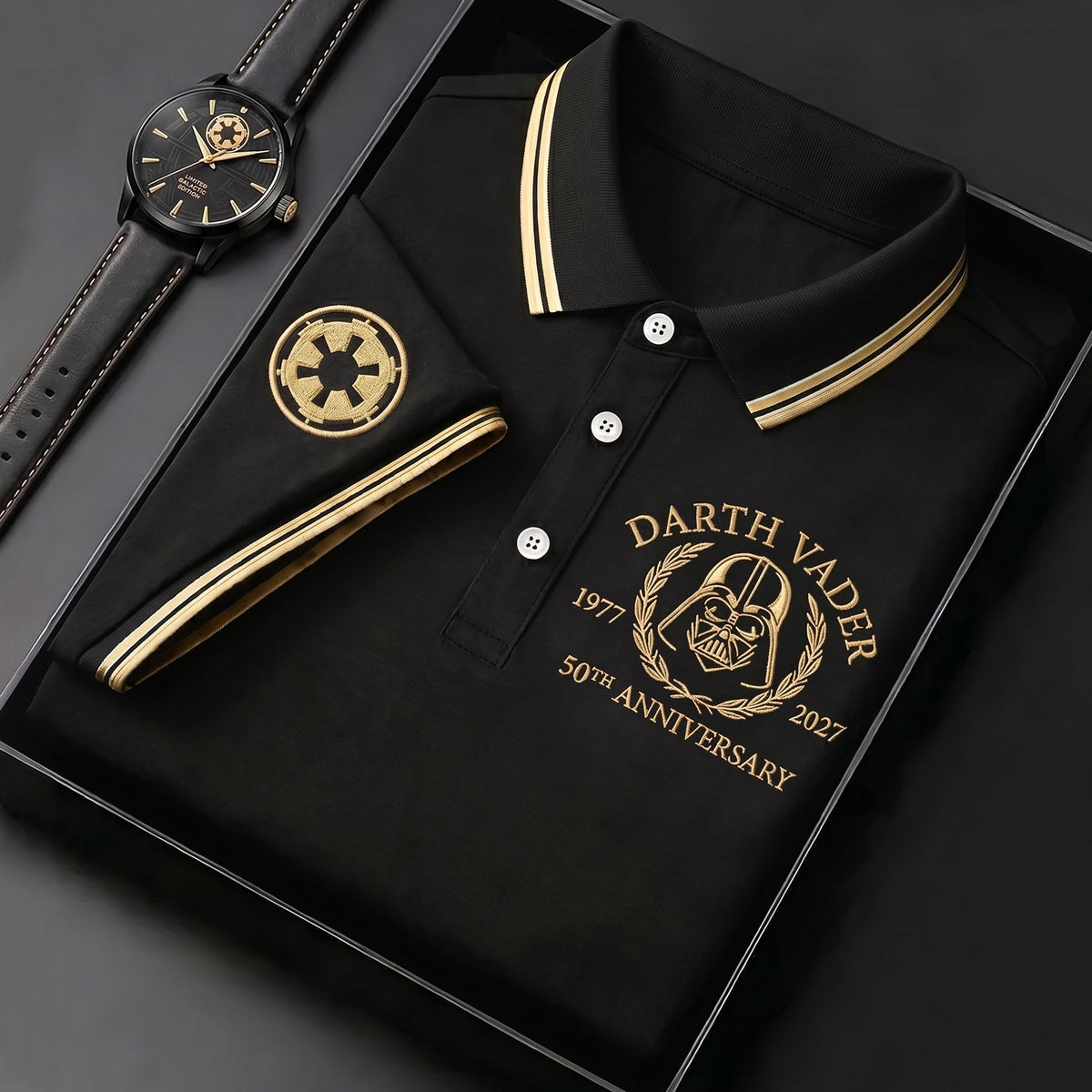 Dark Space Lord - Personalized The Force Polo Shirt