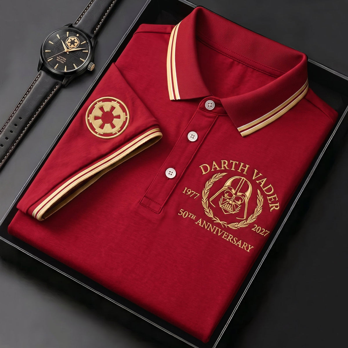 Dark Space Lord - Personalized The Force Polo Shirt