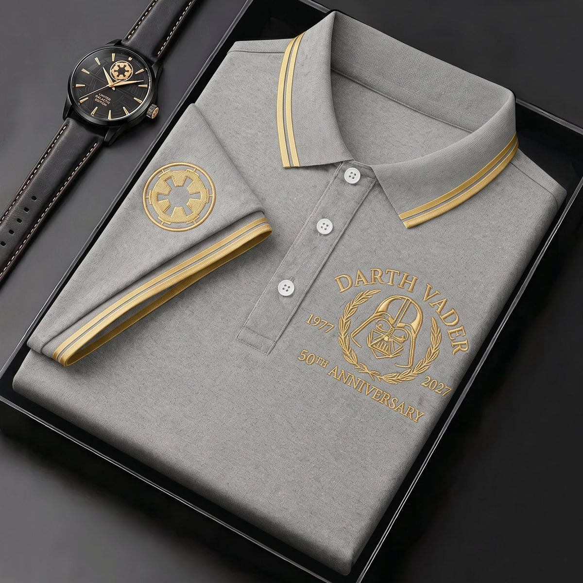 Dark Space Lord - Personalized The Force Polo Shirt