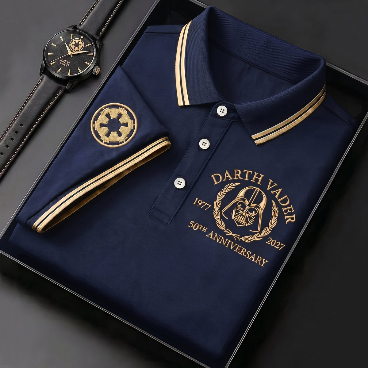 Dark Space Lord - Personalized The Force Polo Shirt