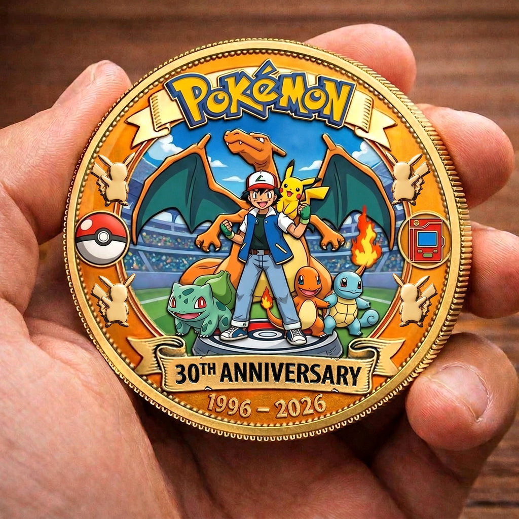 PKM 30th Anniversary Commemorative Coin – Collector Edition Fantasy Coin