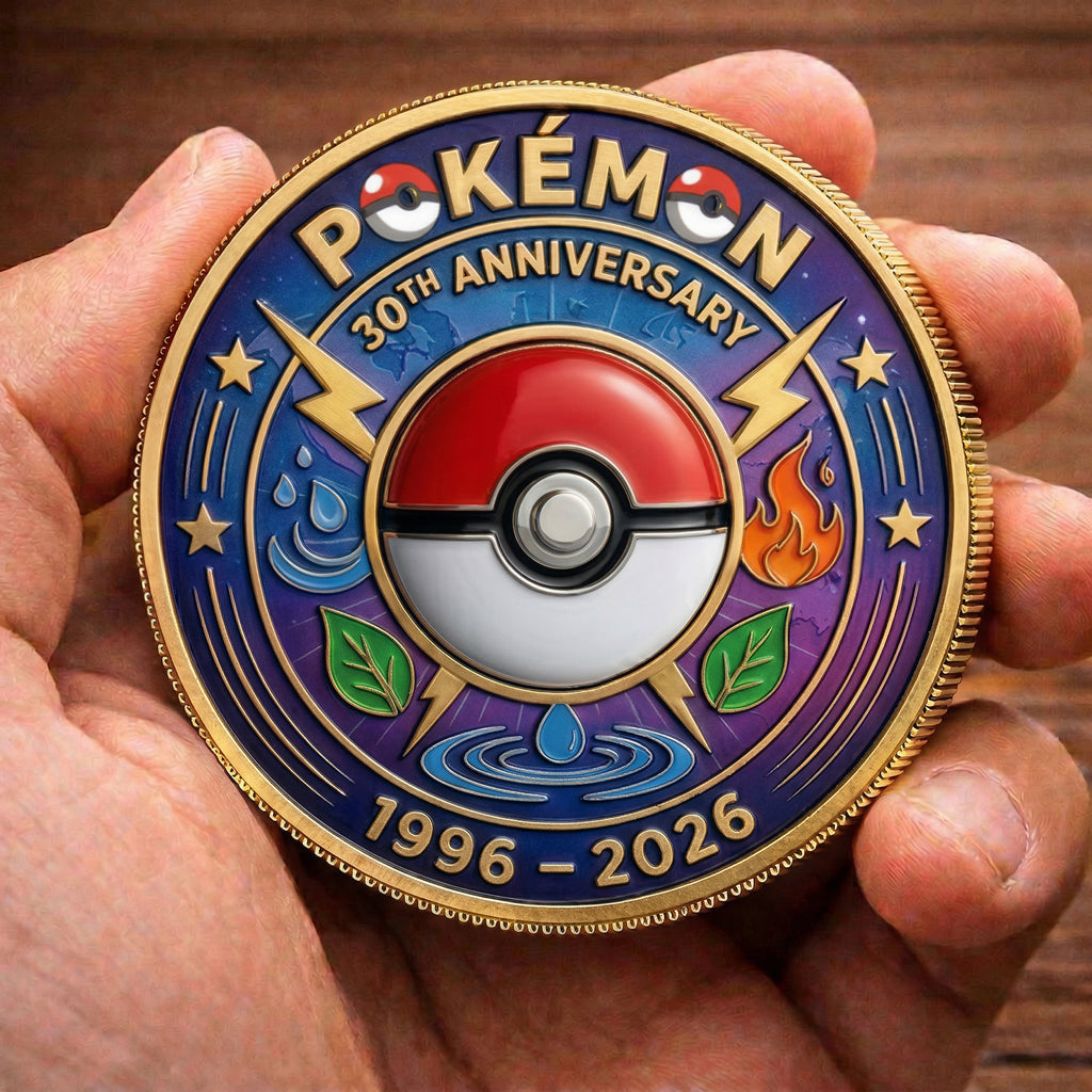 PKM 30th Anniversary Commemorative Coin – Collector Edition Fantasy Coin