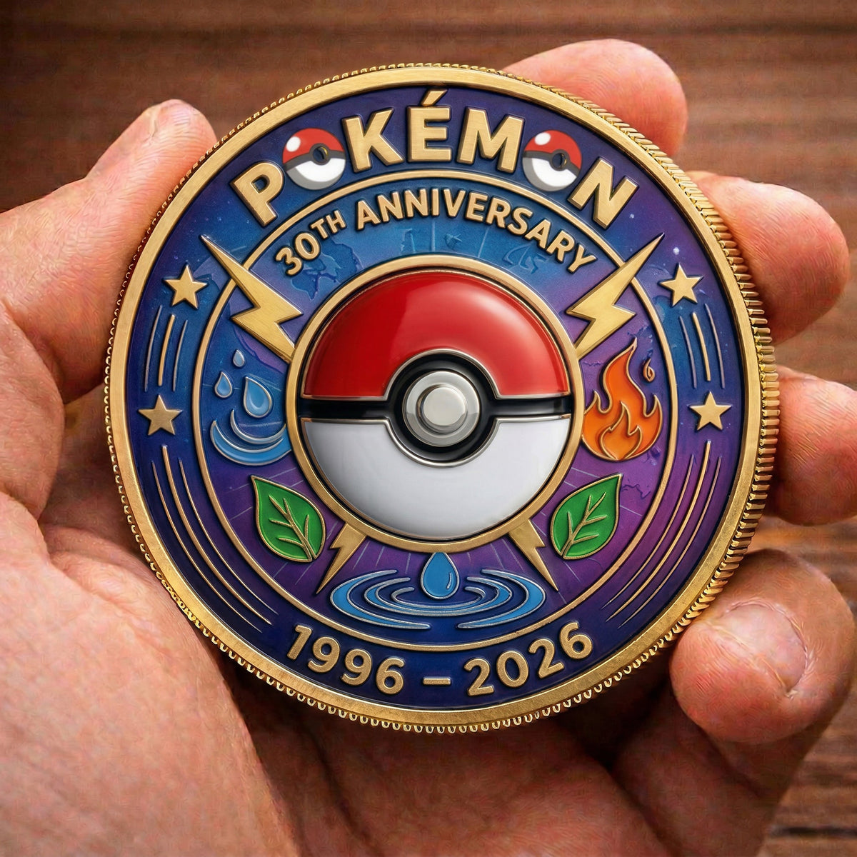 PKM 30th Anniversary Commemorative Coin – Collector Edition Fantasy Coin