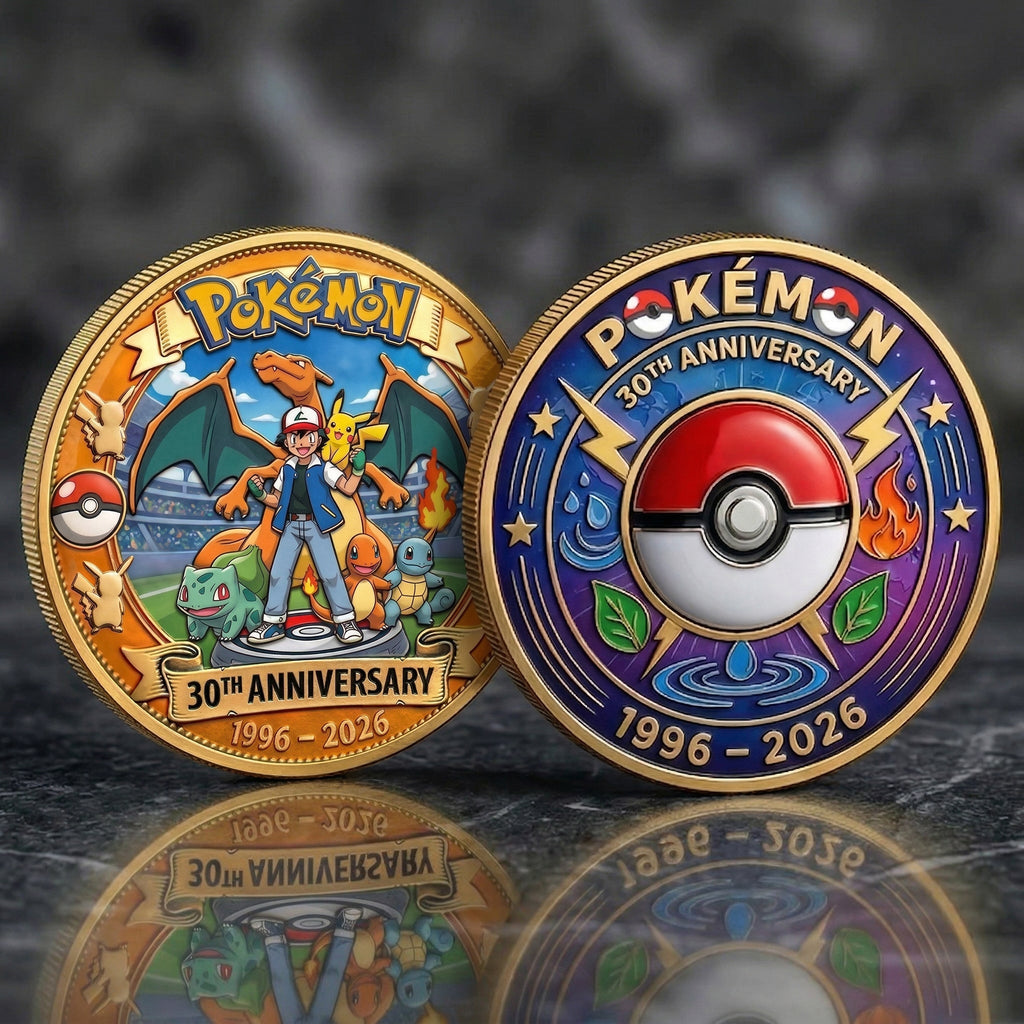 PKM 30th Anniversary Commemorative Coin – Collector Edition Fantasy Coin
