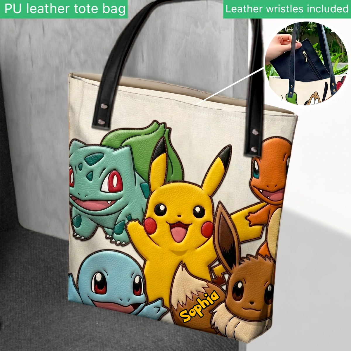 Cute Friends - Personalized Monster Trainer Tote Bag