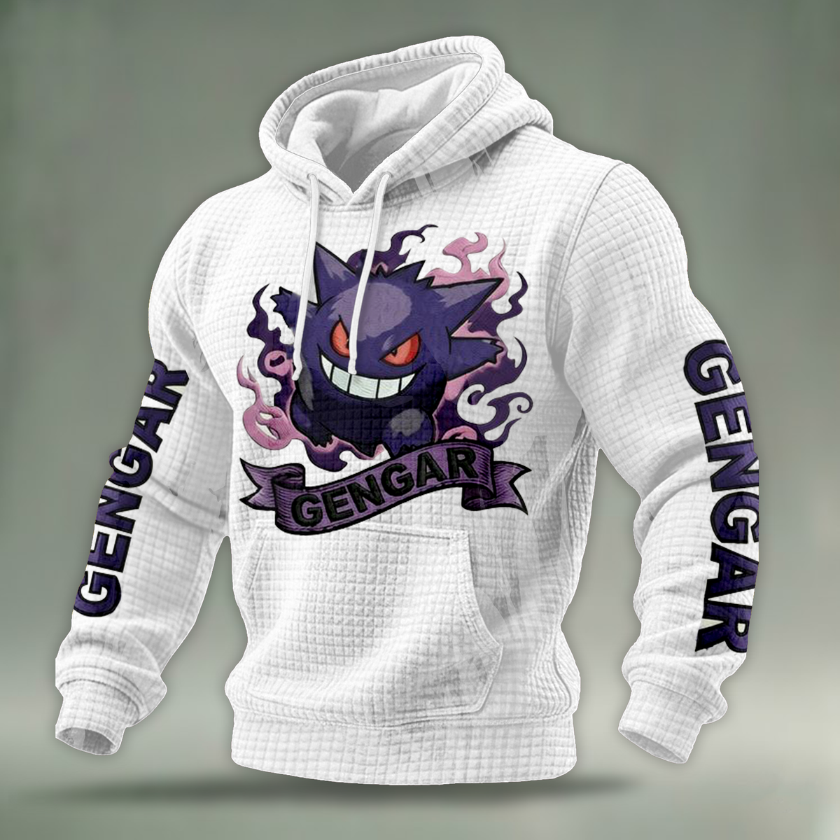 Fantasy Creature Fabric Hooded Sweatshirt