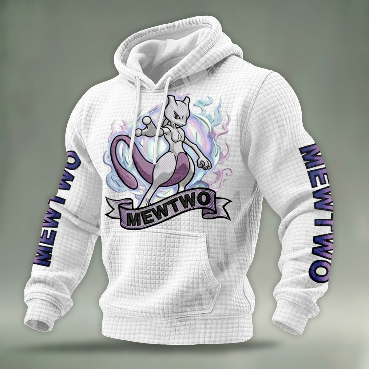 Fantasy Creature Fabric Hooded Sweatshirt