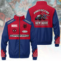Spider Hero Racing Zipper Stand Collar Jacket 3D