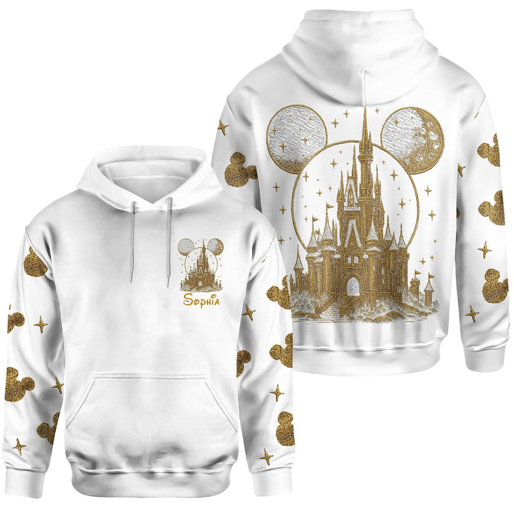 Magical Castle 2 - Personalized Mouse Hoodie and Leggings