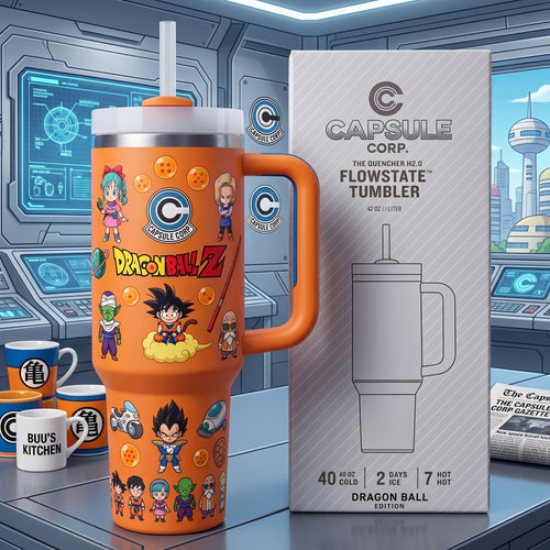 Anime Warrior - Personalized Seven Balls Insulated Tumbler