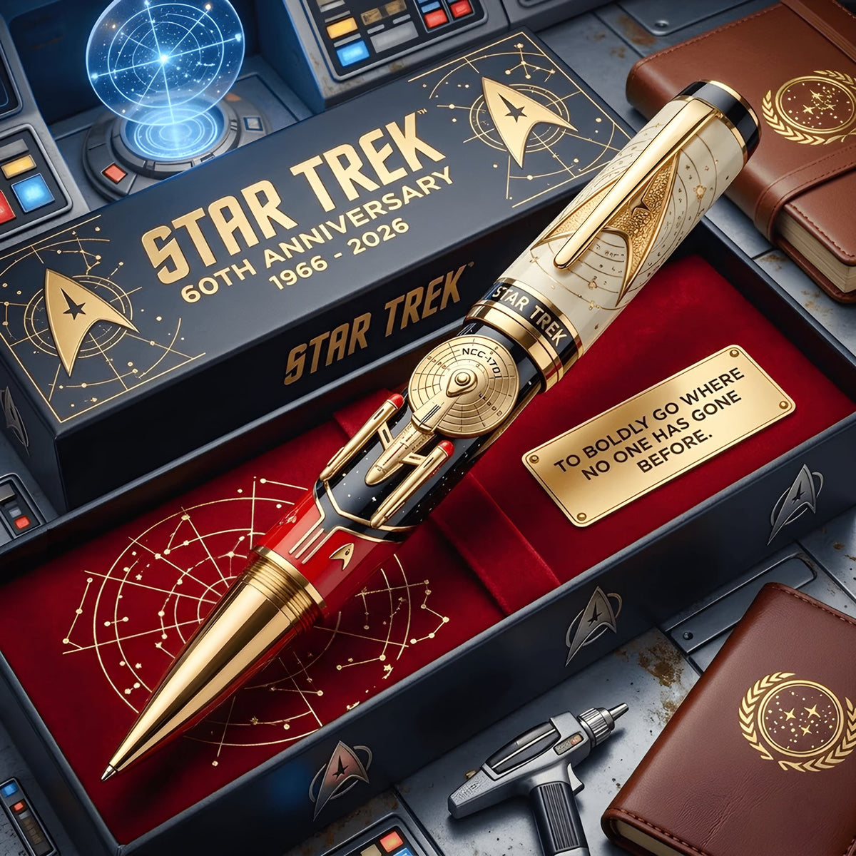 Space Starship - Personalized Galaxy Fleet Pen