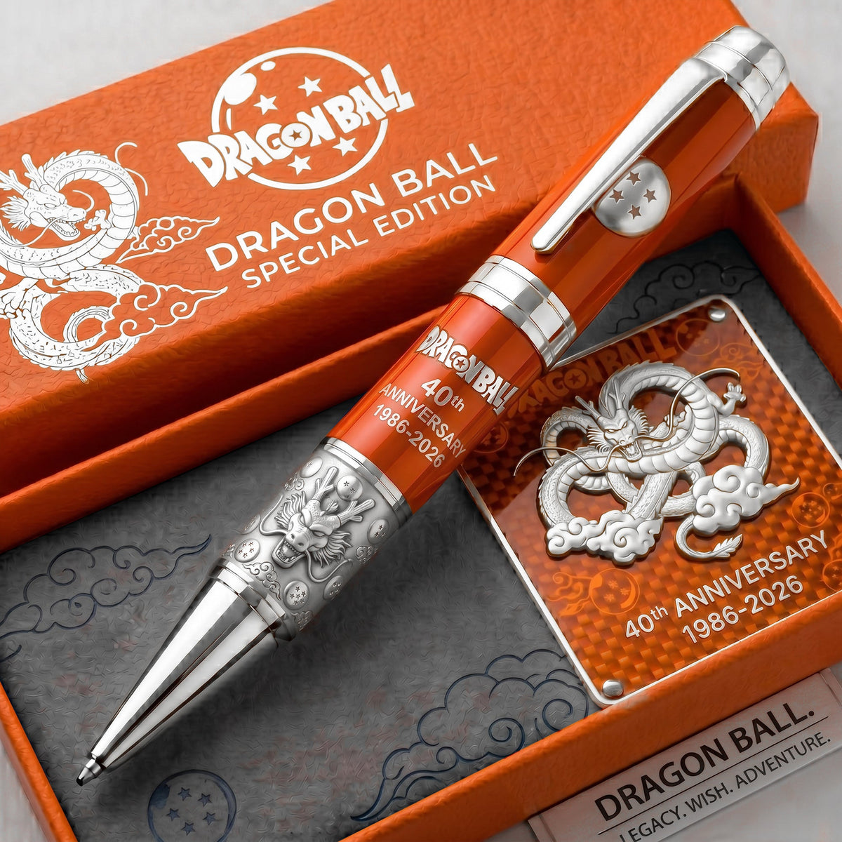 Golden Dragon - Personalized Seven Balls Collector Ballpoint Pen
