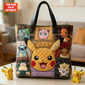 Cute Creature - Personalized Monster Trainer PKM Quilted Tote Bag