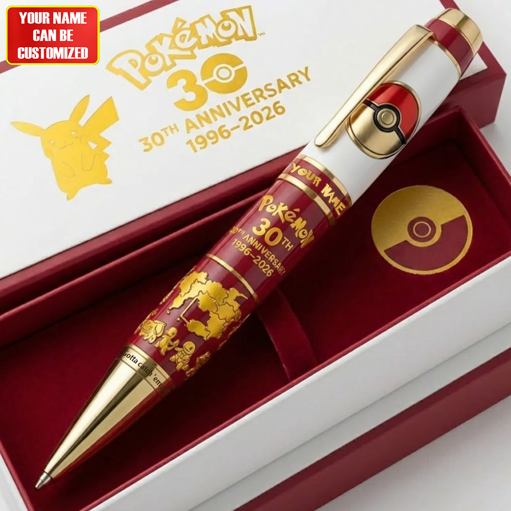 Cute Monster Adventure 30th - Personalized Monster Trainer Pen