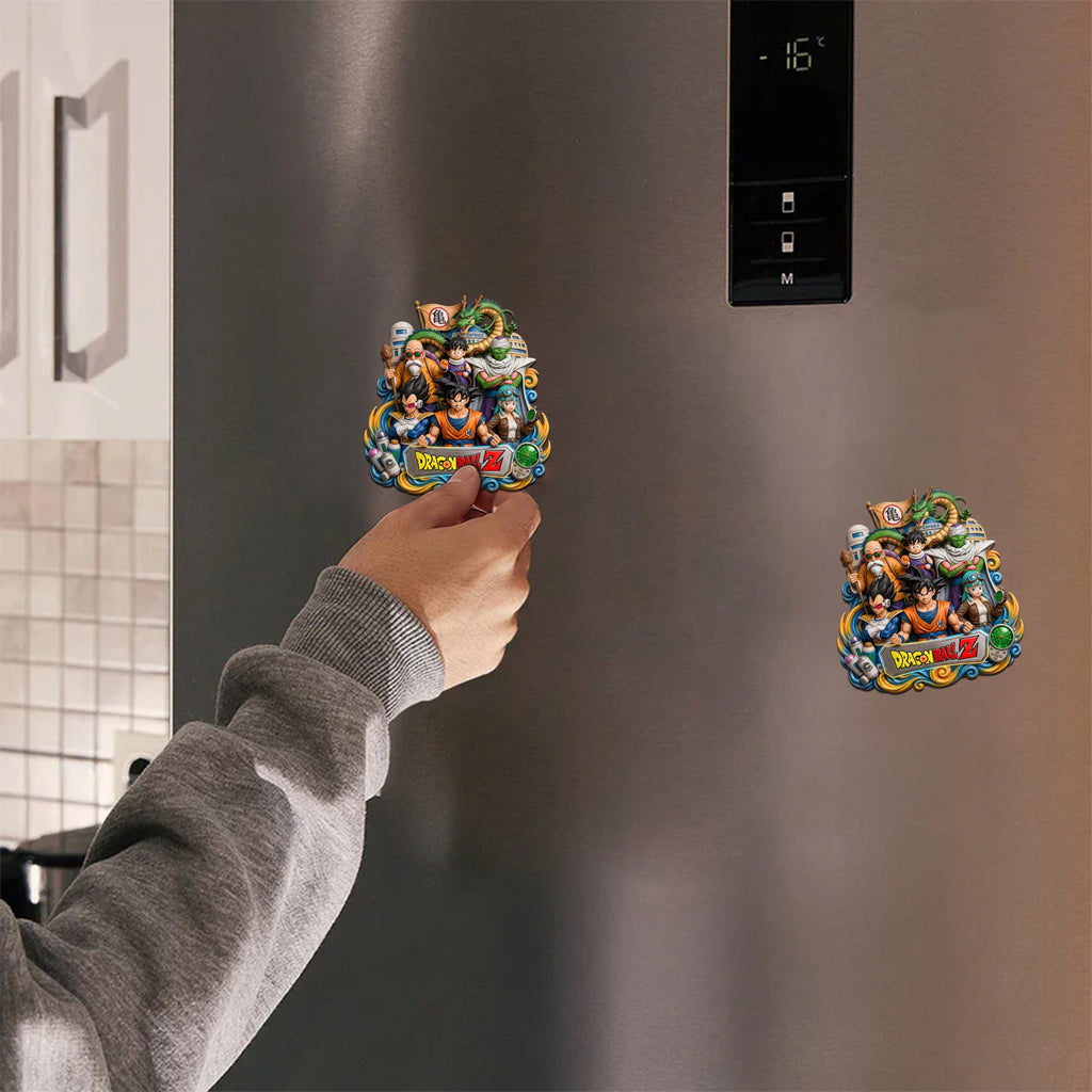 Dragon Warrior Crew Magnet – Anime-Inspired Fridge Decor