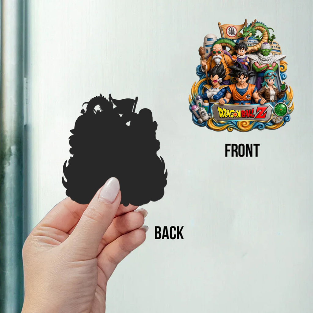Dragon Warrior Crew Magnet – Anime-Inspired Fridge Decor