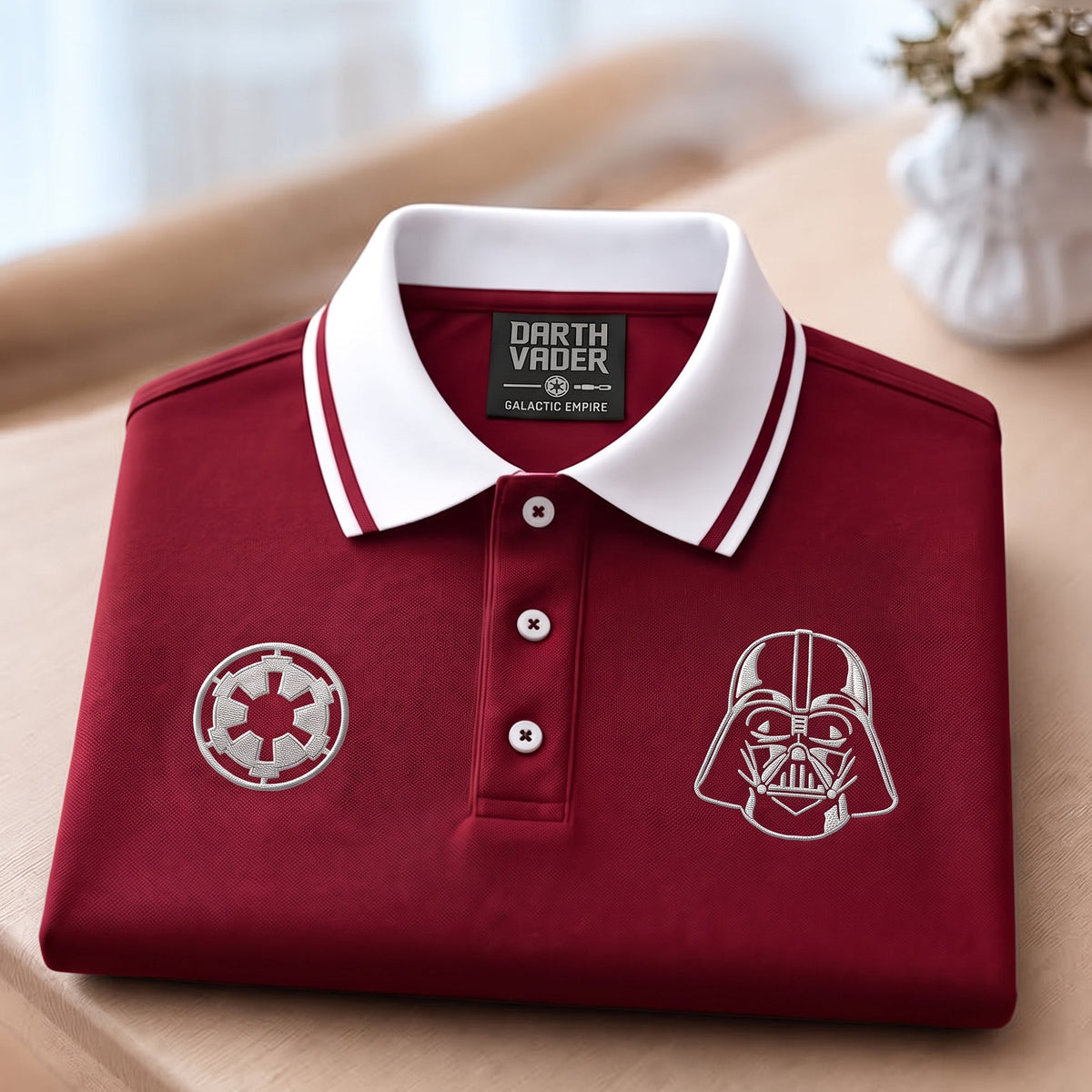 Dark Side - Personalized The Force Polo Shirt