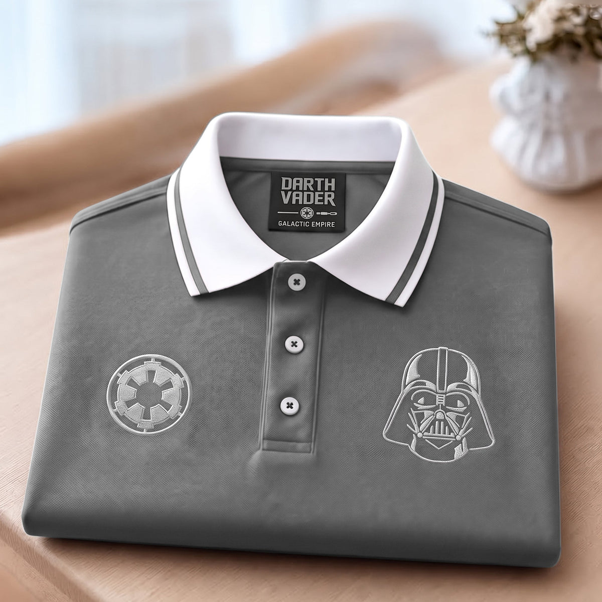 Dark Side - Personalized The Force Polo Shirt