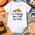 Anime With Daddy Baby Bodysuit – Cute Pirate Adventure Infant Outfit