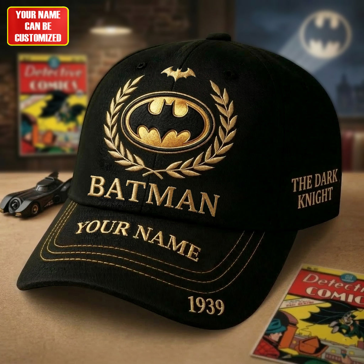 Bat Hero - Personalized Dark Knight Classic Cap