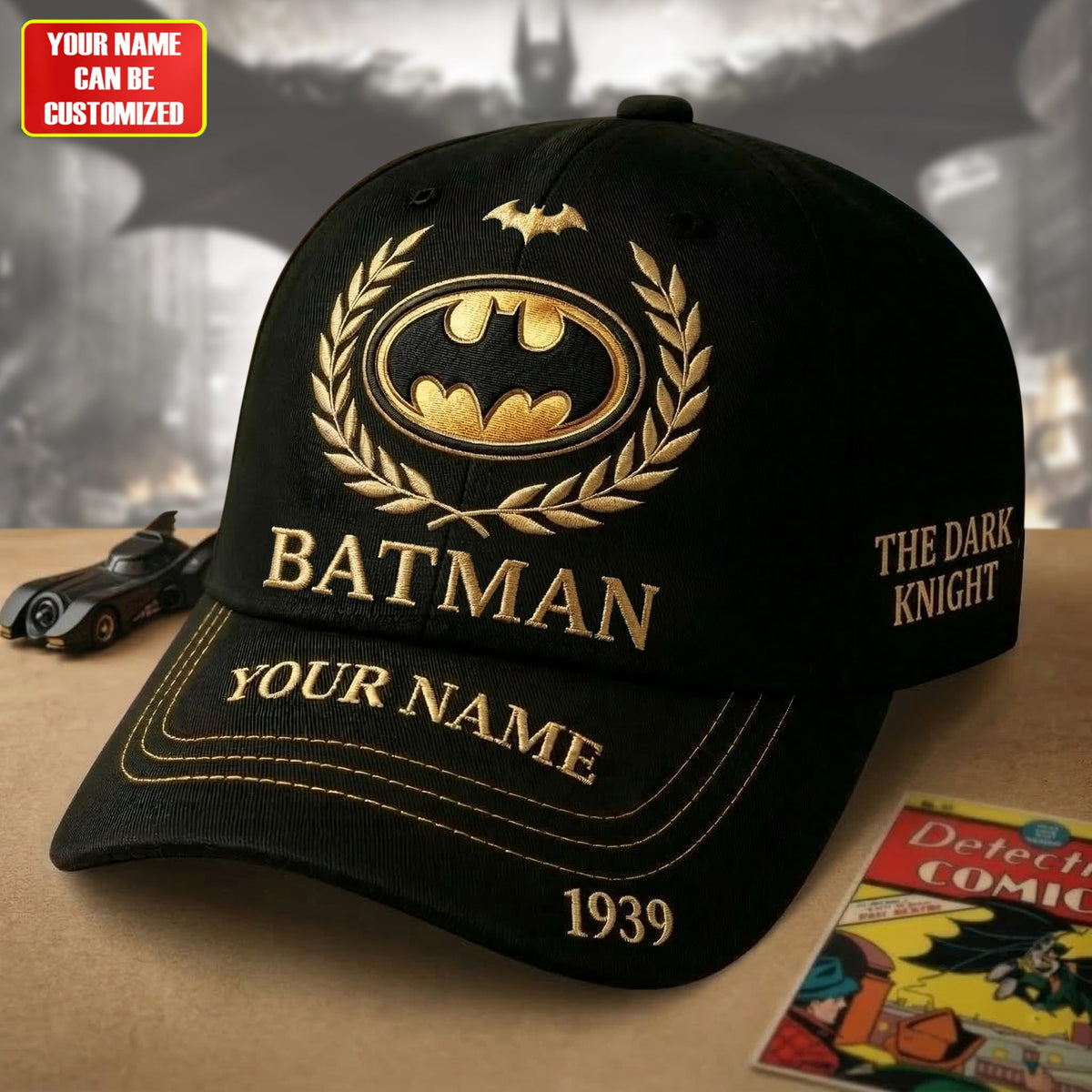 Bat Hero - Personalized Dark Knight Classic Cap
